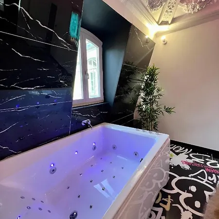 Apartamento Capsule Art Déco - Jacuzzi - Netflix - Cinéma - Arcade De Jeux&nintendo Switch - 2 - Filet Suspendu